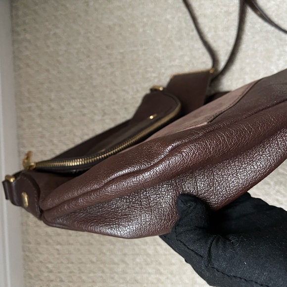 Marc By Marc Jacobs crossbody leather bag in Chocolate brown colour - Picture 5 of 8